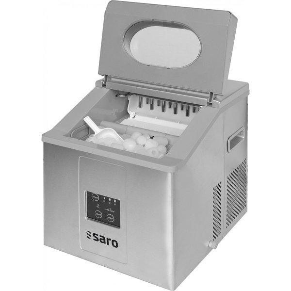 IJsblokjesmachine | Holle Blokjes (Div. Formaten) | 15kg/24h | Bunker 1.2kg | Luchtgekoeld | 356x398x430(h)mm