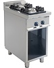 Saro Gasfornuis | E7/KUPG2BA | 2 Brander | 1x 4.5kW + 1x 7.5kW | 400x700x850(h)mm 