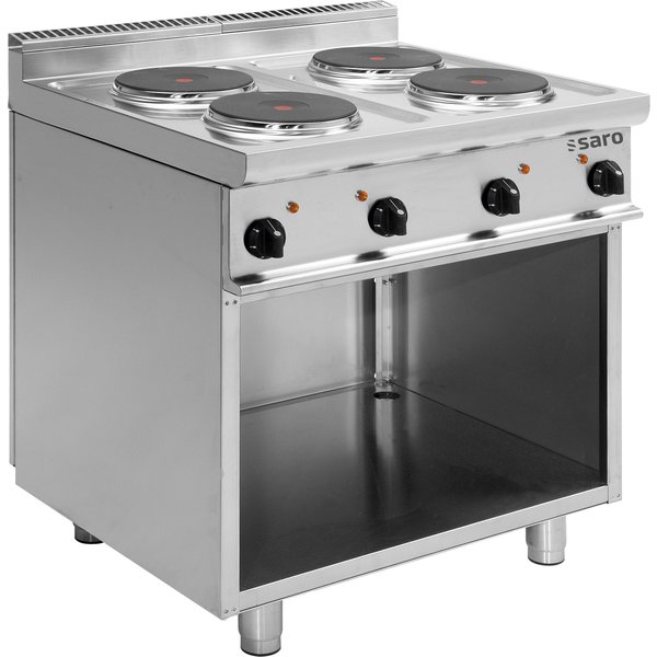 Fornuis | Elektrisch | E7/C | 4 Platen | 4x 2.6kW | 800x700x850(h)mm