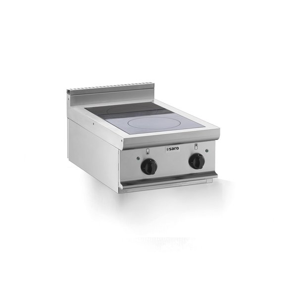 Fornuis | Elektrisch | Inductie | E7/CUI2BBL | 2 Platen | 2x 3.5kW | 400x700x270(h)mm
