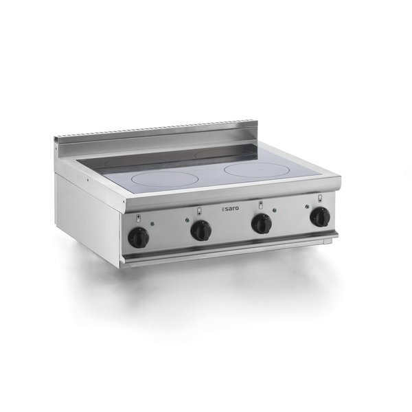 Fornuis | Elektrisch | Inductie | E7/CUI4BBL | 4x 3.5kW | 800x700x270(h)mm