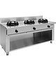 Saro Wokbrander | Gas | 3 Brander | 3x 21kW | 1800x700x850(h)mm 