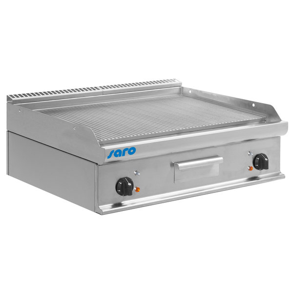 Bakplaat/Grillplaat | Elektrisch | E7/KTE2BBR | Geribd | 10.8kW | 800x700x270(h)mm