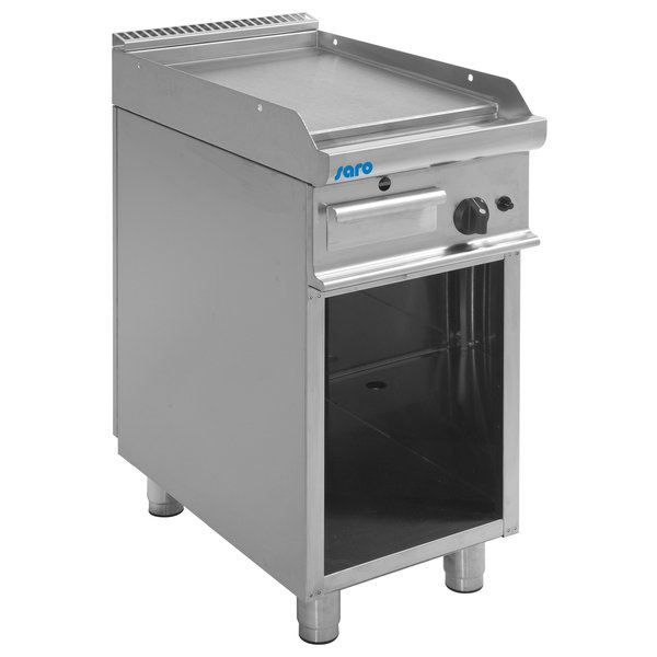Bakplaat/Grillplaat gas E7/KTG1BAL | Glad | 6kW | 400x700x850(h)mm