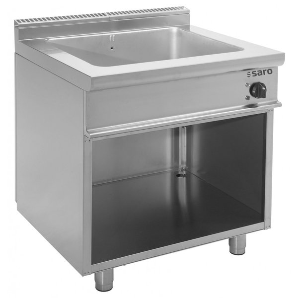 Bain-Marie | Elektrisch | 17L | Open Onderstel | 2/1 GN | 3kW | 800x700x850(h)mm