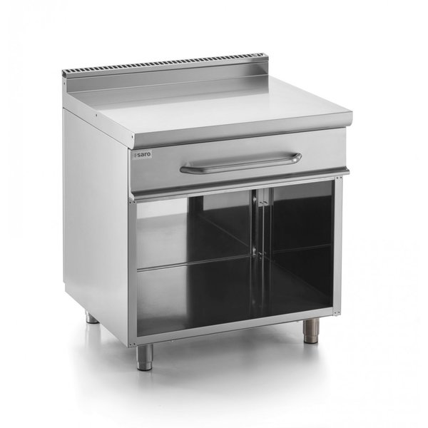 Werkunit E7/KNN2C | Op open onderstel met lade  | 800x700x850(h)mm