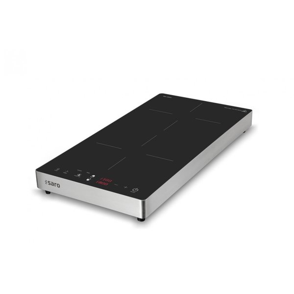 Inductiekookplaat DENISE | 2 Zones | 1.7kW + 1.8 kW | 299x581x64(h)mm