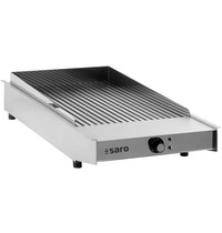 Saro Bakplaat/Grillplaat | Elektrisch | WOW GRILL 400 | Geribd | 4.5kW | 415x700x150(h)mm