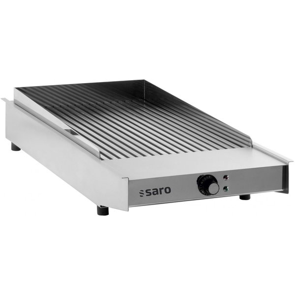 Bakplaat/Grillplaat | Elektrisch | WOW GRILL 400 | Geribd | 4.5kW | 415x700x150(h)mm