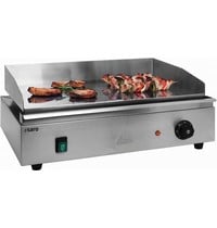 Saro Bakplaat/Grillplaat | Elektrisch | Model PADUA | Glad | 2.4kW | 550x380x240(h)mm