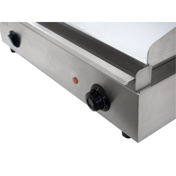 Bakplaat/Grillplaat | Elektrisch | Model PADUA | Glad | 2.4kW | 550x380x240(h)mm