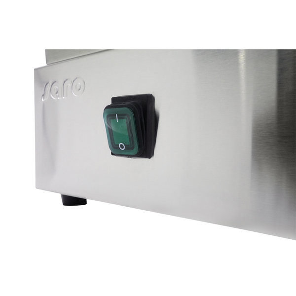 Bakplaat/Grillplaat | Elektrisch | Model PADUA | Glad | 2.4kW | 550x380x240(h)mm