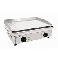 Saro Bakplaat/Grillplaat | Elektrisch | FRY TOP GM | Geribd | 3.5kW | 600x460x235(h)mm
