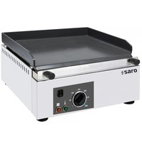 Saro Bakplaat/Grillplaat Modell GPK 400 | Glad | 3 kW | 400x460x250(h)mm