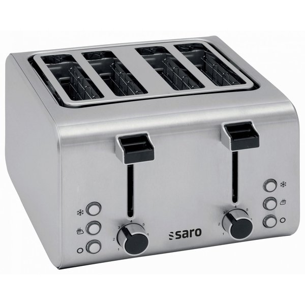 Toaster ARIS 5 | 1.6kW | Cap. 4 Stuks | 273x282x186(h)mm