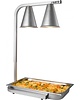 Saro Warmhoudbrug | Aluminium | Hoogte Verstelbaar | Infraroodlampen (2x 250W) | 1/1 GN | 350x425x595/795(h)mm 