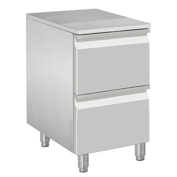Meubel voor Deegbollen | 2 Laden (Neutraal) | Capaciteit 8x 600x400 Bakken  | 510x720x850/920(h)mm