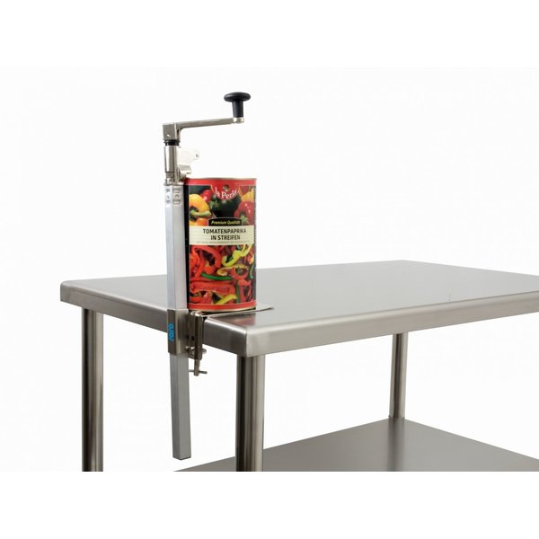 Industriele blikopener HESSY |  Tot Ø 230 x H 260 mm en 9,7 kg | 180x70x660(h)mm
