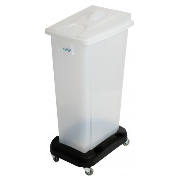 Ingrediëntenbak + Deksel | Clear | 90L | Verrijdbaar | 330x480x862(h)mm