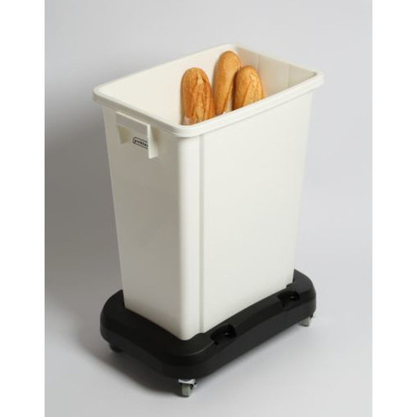 Ingrediëntenbak + Deksel | Wit | 90L | Verrijdbaar | 330x480x862(h)mm