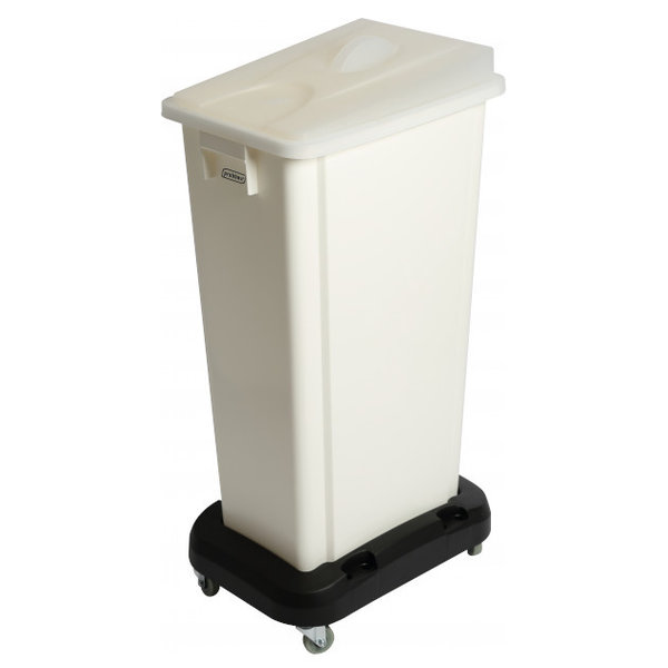 Ingrediëntenbak + Deksel | Wit | 90L | Verrijdbaar | 330x480x862(h)mm