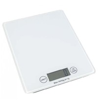 Saro Digitale keukenweegschaal met glasplaat | Tot 5 kg | 212x175x32(h)mm 