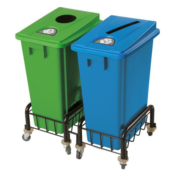 Deksel | Sleuf-Gat | Blauw | Probbax Mix&Match | 330x455x65(h)mm