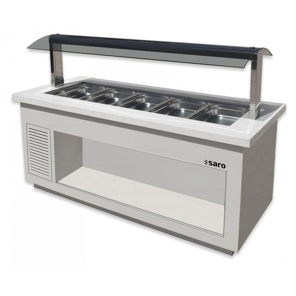 Warm buffet SB-H170 wit | 4x 1/1 GN | 1700x880x1350(h)mm