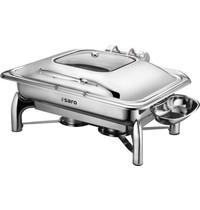 Saro Inductie chafing dish | 9L | Zelf sluitende deksel | 580x440x300(h)mm