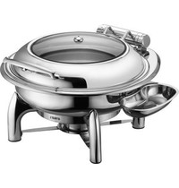 Saro Inductie chafing dish | 6L | Zelf sluitende deksel | 440x480x300(h)mm