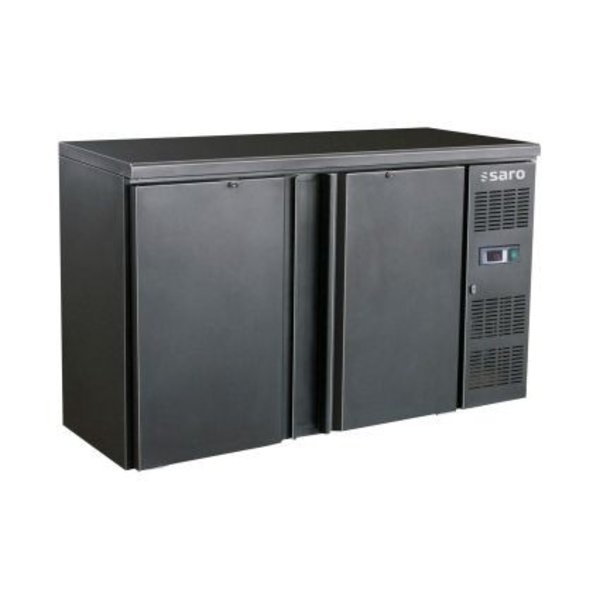 Barkoelkast | 250L | Zwart | +2/+8°C | Geforceerd | 1462x513x860(h)mm