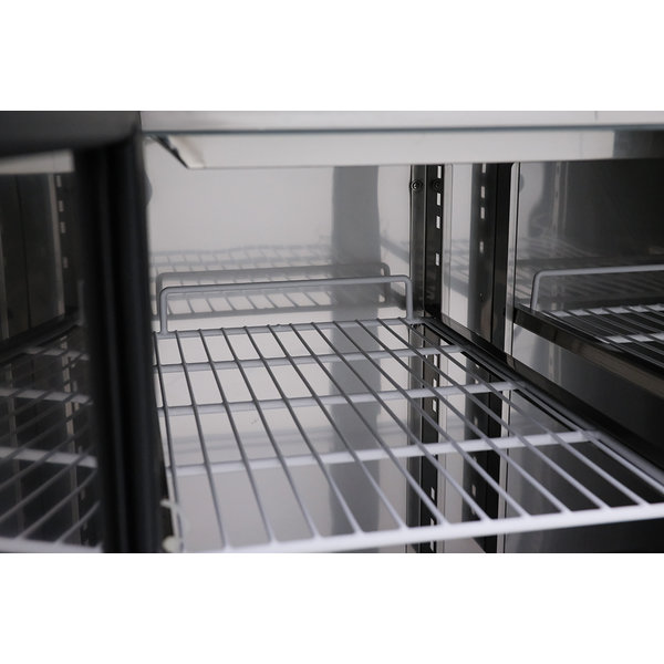 Koelwerkbank | 465L | 3 Deuren (1/1 GN) | +2°C/+8°C | Geforceerd | 1795x700x890/950(h)mm