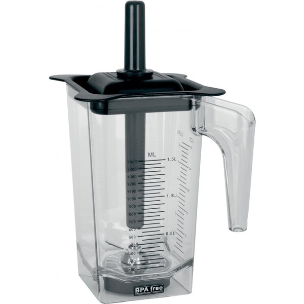 Tritan beker zonder mes en deksel 1,5L
