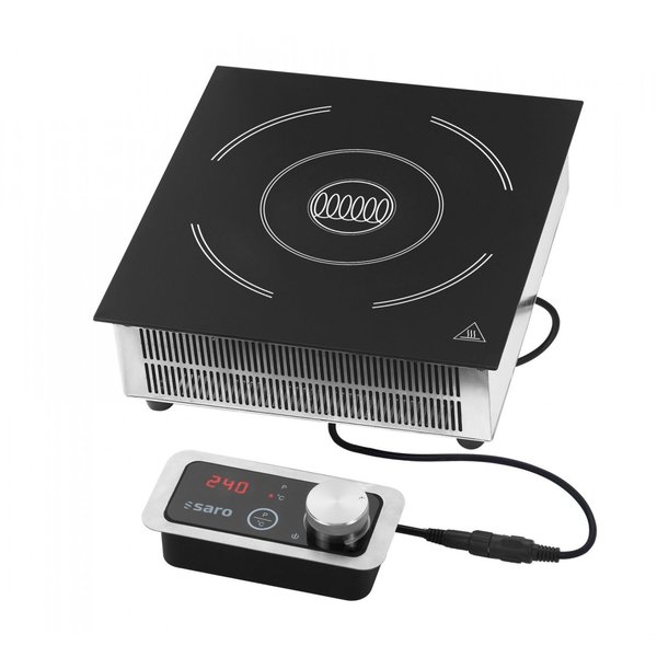 Inductiekookplaat Inbouw LOLA | 1 Zone | 3.5kW | 360x380x120(h)mm