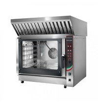 Saro Combisteamer elektrisch NERONE C | 6.45kW | 5 sleuven | 920x840x770(h)mm