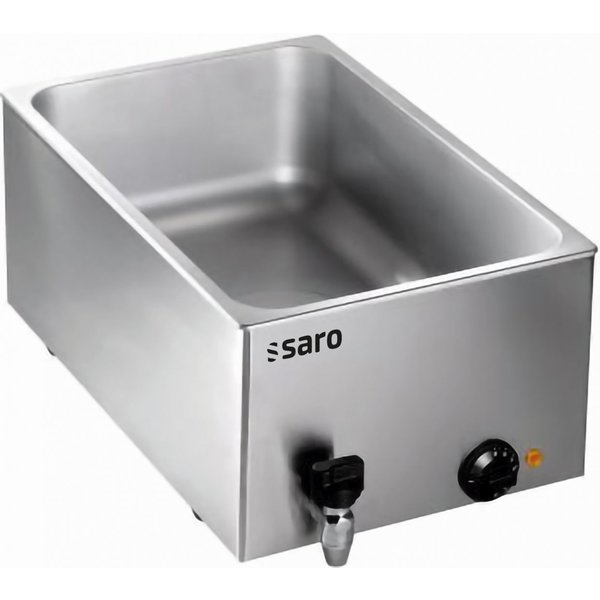 Bain Marie | Elektrisch | BMH 160 | 1/1 -1/2 - 1/3 GN | Met Regelbare Thermostaat | 1kW | 345x600x255(h)mm