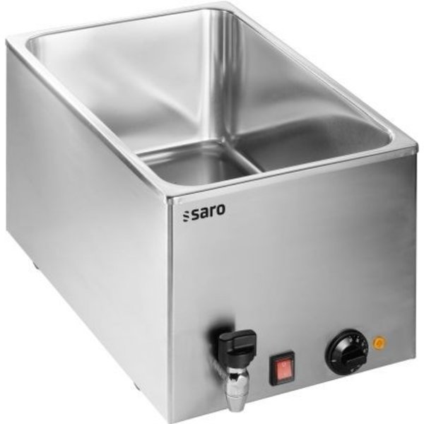 Bain Marie | Elektrisch | BMH 210 | 1/1 - 1/2 - 1/3 GN | Met Regelbare Thermostaat | 1kW | 345x600x290(h)mm