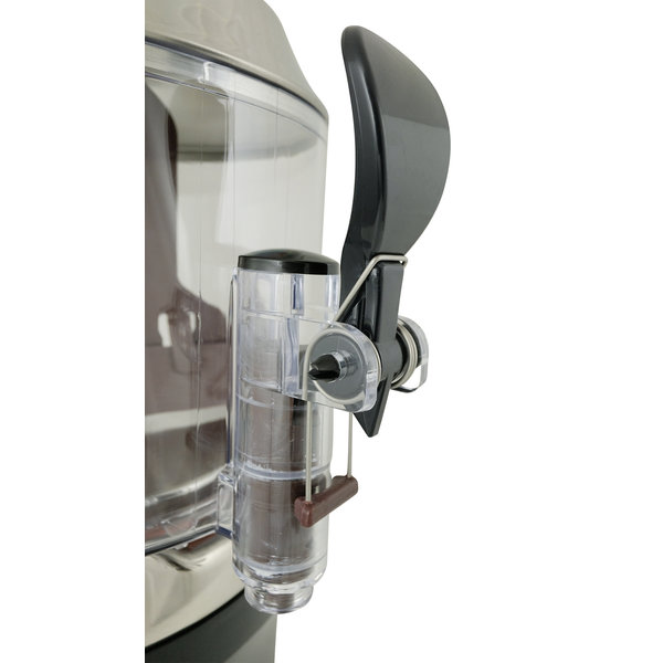 Cacaodispenser NINA Zwart/Wit | 5L | Met Aftapkraan | 260x320x500(h)mm