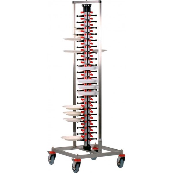 Bordenrek Plate Rack Plate Mate | Cap: 84 borden | 650x650x1870(h)mm