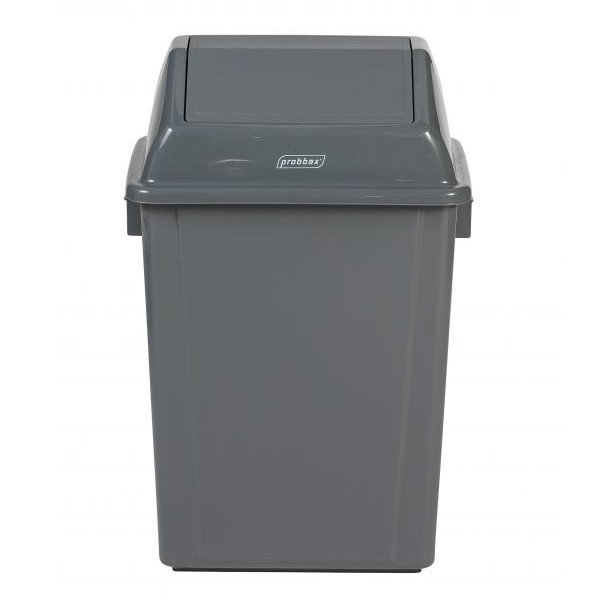 Afvalbak | Kunststof (Grijs) | 40L | Open | 260x395x475(h)mm
