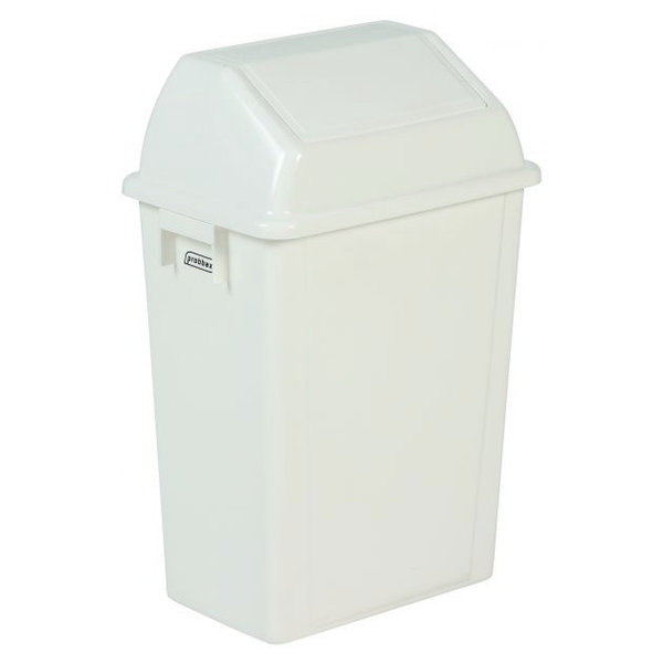 Afvalbak | Kunststof (Wit) | 40L | Open | 260x395x475(h)mm