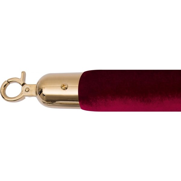 Koord voor afzetpaal rood / goud AF 221 | Koordlengte 1500mm
