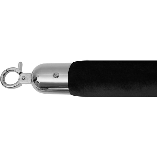 Koord voor verkeerspaal zwart/zilver AF 220 | Koordlengte 1500mm