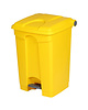 Probbax Pedaalemmer | Kunststof (Geel) | 45L | Hygiëne (HACCP) + Afvalscheiding | 410x398x600(h)mm 