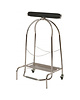 Probbax Afvalzakhouder | RVS (Glanzend) | 110L | Klemsluiting | Wielen (Geremd) | 550x425x940(h)mm 