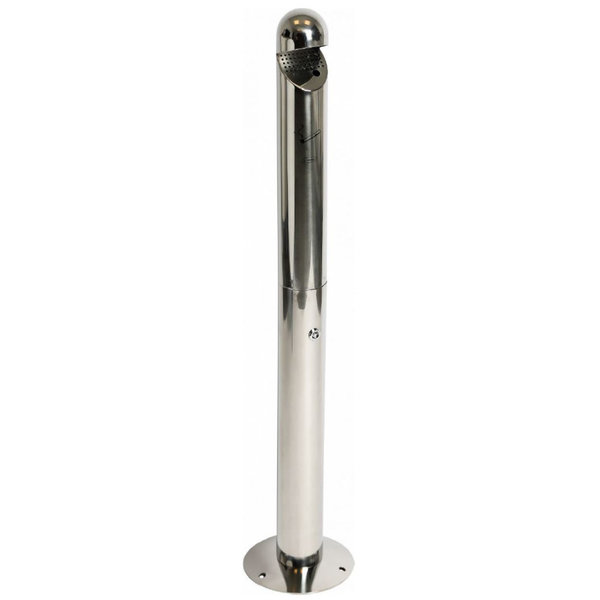 Rokerszuil | Cilinder (Afdekkap) | RVS | 1.1L | Ø176x910(h)mm