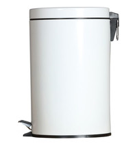 Probbax Pedaalemmer | Kunststof (Wit) | 12L | Klapdeksel | Ø248x400(h)mm 