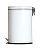 Probbax Pedaalemmer | Metaal (Wit) | 20L | Klapdeksel | Ø292x445(h)mm 