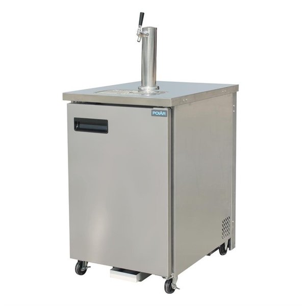 Tapinstallatie met fustkoeling | Cap: 1x 50L |  0°F to +194°F | 612x810x1312(h)mm