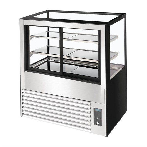 Koelvitrine Deli | 385L |  +2°C tot +8°C | 3 schappen | 1200x680x1200(h)mm